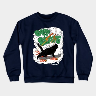 Born To Skate Crewneck Sweatshirt